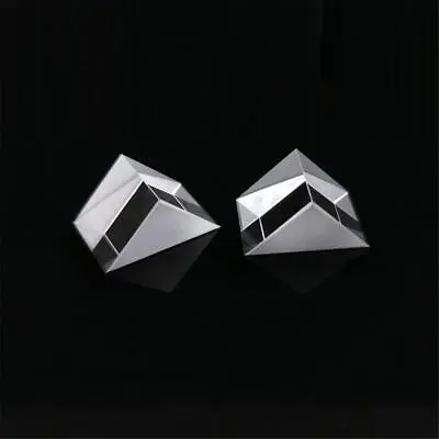 $10.69 • Buy Optical Glass Prism Crystal Triangular Prism 10*10*10mm Right Angle Isosceles