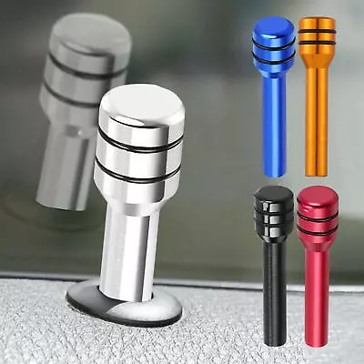 2× Aluminum Alloy Car Interior Door Locking Lock Knob Pull Pin Cover （Black） • $8.18