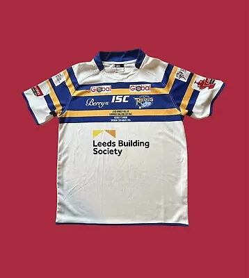 £25 • Buy Leeds Rhinos  2015 Challenge Cup Wembley Final Shirt Size Large 44 Chest