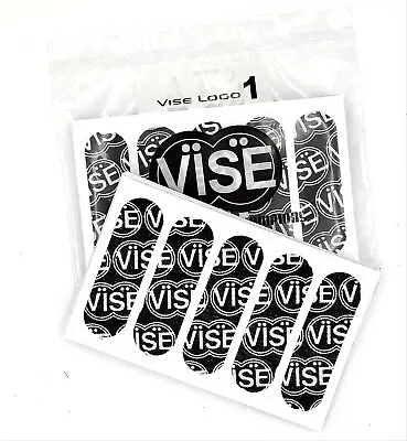 3 PACK Vise Bowling 3/4  Hada Patch Black Logo Tape Pre Cut 150 Pieces • $26.75