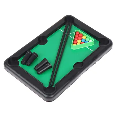 Billiards Mini Desktop Pool Table Snooker Toy Game Set Parent-Child Interac.8 Cq • $4.41