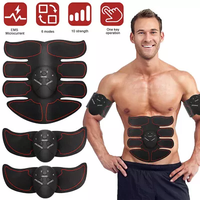 Electric Muscle Toner Machine ABS Toning Belt Simulation Fat Burner Belly Shaper • $9.55