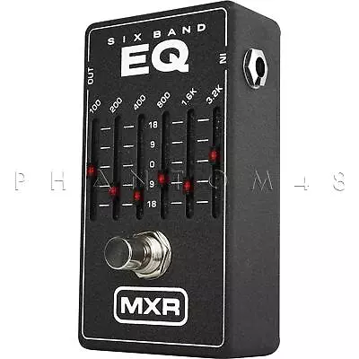MXR M109 6-Band EQ By Dunlop Graphic Equalizer Guitar Effects Pedal - BRAND NEW • $119.99