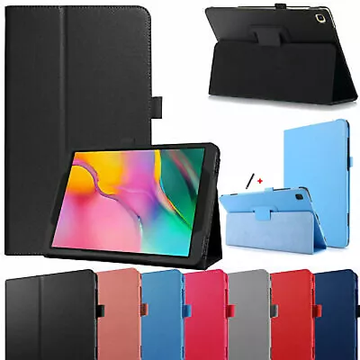 Smart Flip Leather Case Cover For Samsung Galaxy Tab A T510/T515 S6 Lite A7 T500 • £5.95