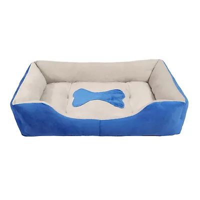 Orthopedic Pet Calming Bed Soft Warm Cat Dog Nest House Small Large Washable Mat • $34.98