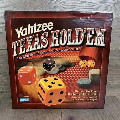 Yahtzee Texas Hold 'Em Dice Game Poker Card Player Parker Brothers • $13.08