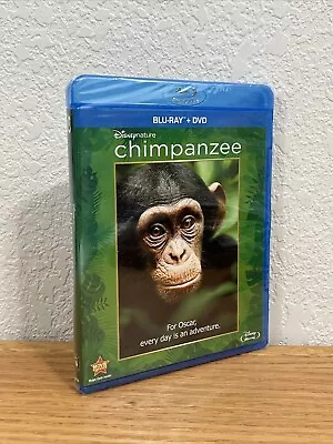 Chimpanzee (Blu-Ray/DVD 2012) Disney Nature Oscar 2-Disc Set SEALED SEE PICS • $11.30