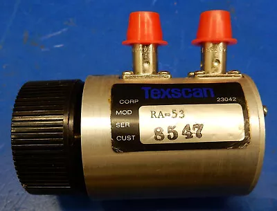 TEXSCAN RA-53 VARIABLE ATTENUATOR WITH BNC CONNECTIONS. 0 - 1dB 1GHz • £29