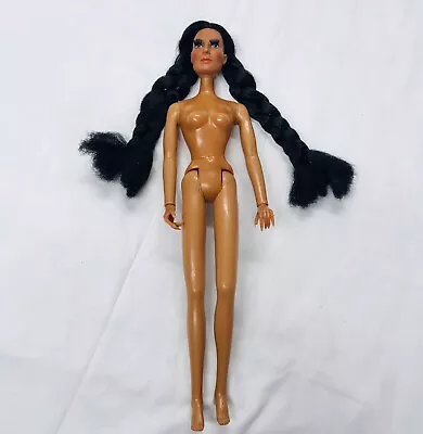 Mego CHER Doll 1975 12” Vintage 70s Rooted Lashes Articulated • $25
