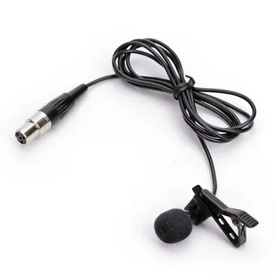 Lavalier Lapel Tie Clip Cardioid Condenser Microphone For Shure Mini 4 Pin XLR • $14.55