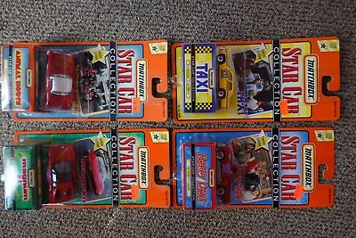 Matchbox 1997 STAR CARS COLLECTION SET Of 4 Cars W/ Boxes + Packages Series 1&2 • $39.99