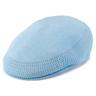 Kangol Tropic 504 Ventair Flat Cap - Light Blue • £49.95