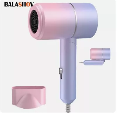 MIni Folding Hairdryer 220V-240V 750W With Carrying Bag  • $9.99