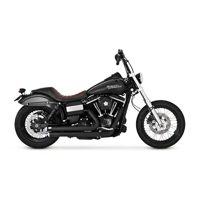 Thorcat Big Shots 2-2 Black For Harley-Davidson Dyna 2017 With Tüv • $1814.98