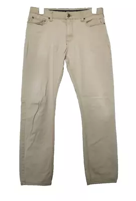 Men's Iron Co. Khaki Pants Size 34/32 Straight Leg Classic Fit Color-Hay • $12.50