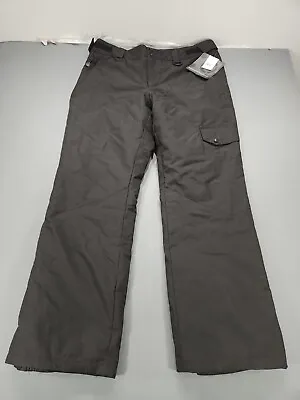 NWT Rawik Skiwear Mens Size 3XL Insulated Lined Black Snow Pants Adjustable • $14.99