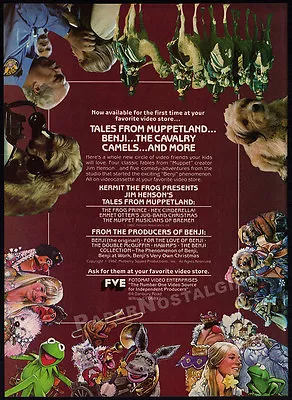 Tales From Muppetland - Frog Prince__Original 1982 Print AD / ADVERT__Jim Henson • $9.99