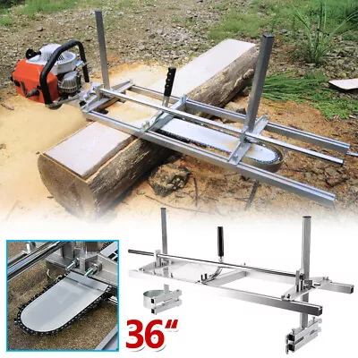 Chainsaw Mill For Saws 14 -36  Bar Tree Pruning Commercial Homemade Wood Cutting • £61.95