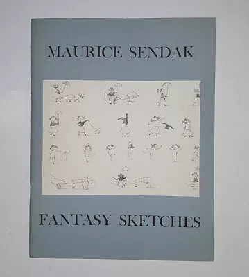 Fantasy Sketches By Maurice Sendak 1973 First Edition 2nd Printing Artbook • $65