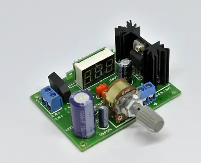 MINI  Variable Power Supply  28 Vac   To   1.2v-37v DC Out  1.5A • £9.50