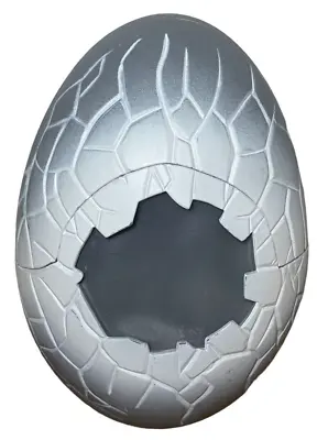MEGA BLOKS Dragons Metal Ages Dragon Egg Replacement Part Gray Storage Egg Only • $10