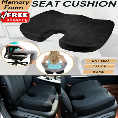 $23 • Buy Memory Foam Thick Car Front Seat Cushion Office Chair Soft Breathable Pad Mat AU