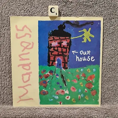 Madness-Our House/Walking With Mr Wheeze Vinyl 7  Single.1982 Stiff BUY 163. • £9