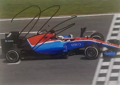 ***  JORDAN KING  -  TEAM MANOR  -  HAND SIGNED  -  F1  ***  7x5 Photo • $4.99