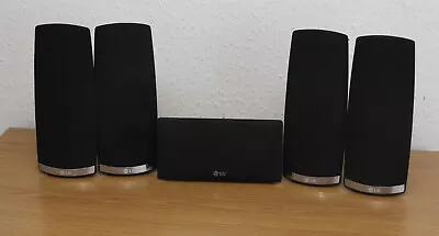 Set Of 5 LG Surround Home Cinema Speakers 4x SH86PE-S 3Ohm For Any Home Cinema • £34.99