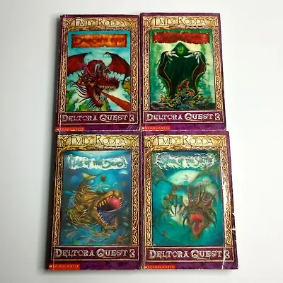 Deltora Quest 3: Books 1-4 (3D Covers) By Emily Rodda (Paperback 2003-2004) • $19.95