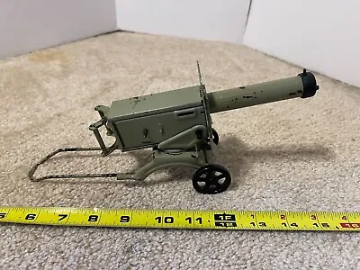 Rare! Vintage Wind Up Tin Toy Maxim Machine Gun USSR Russian Soviet Toy Works! • $99.99