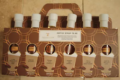 Premium Coffee Syrup Gift - Set 6 X 75ml - New Damaged Box BB 5/24 • £10.49