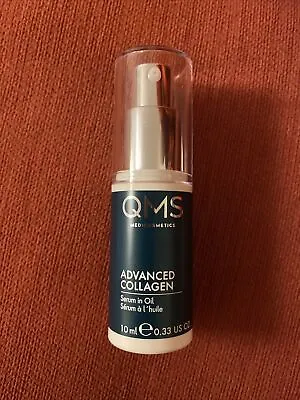 QMS Medicosmetics Advanced Collagen Serum In Oil 10ml Mini Travel Size Value £79 • £18.90