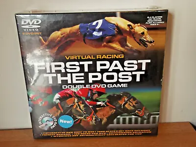 First Past The Post - Double Dvd Virtual Racing Board Game (2006) - New & Sealed • £12.34