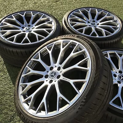 21  Mercedes Amg Sl55 Sl63 New Set 4 Oem Genuine Factory Wheels Rims Tires • $6989