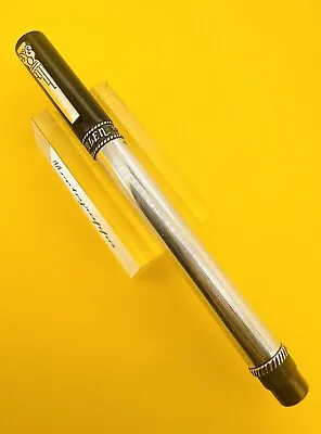 Marlen Riscancimiento Fountain Pen Silver Barrel 18k Nib • $499.99