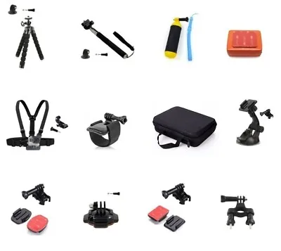 32 Piece Accessories Kit For GoPro / Insta360 / Osmo Action 3 & 4 / SJCAM • $119.95