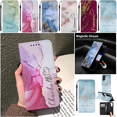 Wallet Leather Case Personalised Cover For Samsung Galaxy S23 A15 5G A54 A14 A05 • $12.79