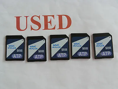 Lot Of 5pcs (NEW OTHER)64MB ATP Multi Media Card MMC *Great For PDA/older Camera • $8.99