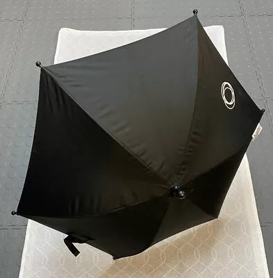 £9.95 • Buy Bugaboo Parasol - Black - ‘No Clip & Small Hole’