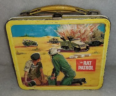 Vintage 1967 Rat Patrol Lunchbox - No Thermos • $100