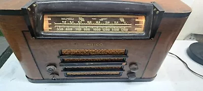 Vintage  Philco Wooden Tube Radio Model 41-240-needs Repair • $49.99