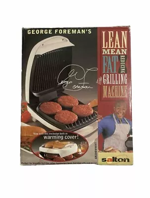 George Foreman Kitchen Grill With Bun Warmer - White • $39.98