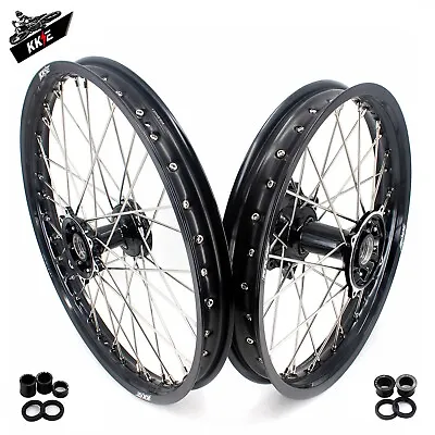 KKE 21  19  MX Dirt Bike Wheels Rims For HONDA CRF250R CRF450R 2002-2012 CR250R • $399