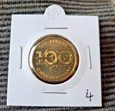 2020 QANTAS CENTENARY $1 DOLLAR COIN UNCIRC From Mint Roll In 2X2 Holder LOT 4 • $6.90