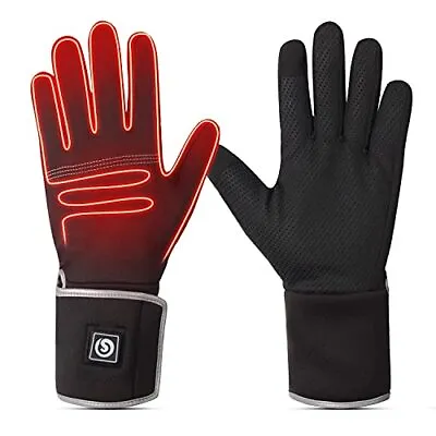 $90.35 • Buy SAVIOR HEAT Heated Battery Liners Gloves For Men Women 2022 Rechargeable Thin...