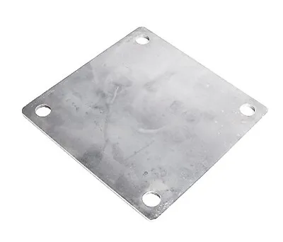 Base Plate Steel 4x4  8ga Rounded Corners 10 Pack • $37.45