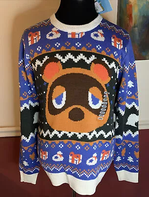 Animal Crossing Holiday Unisex Sweater By Geeknet • $45