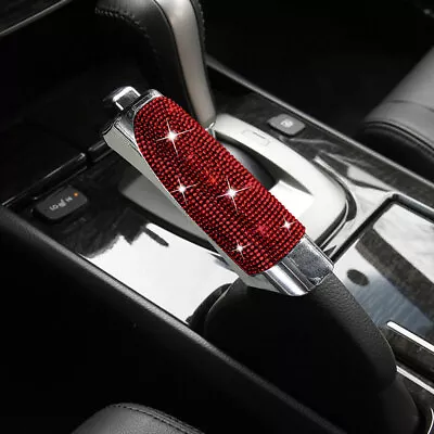 $8.72 • Buy Universal Interior Car Handle Hand Brake Sleeve Handbrake-Cover Red Accessories