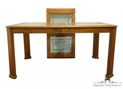 AMERICAN DREW Italian Modern 85  Glass Topped Dining Table 53-760 • $404.79